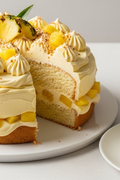 Pineapple Angel Cake