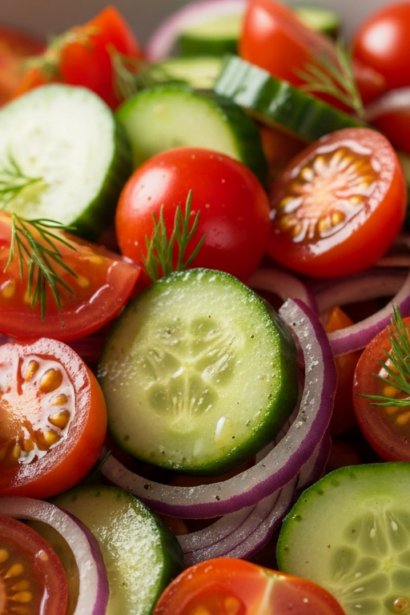 Tomato Cucumber Salad