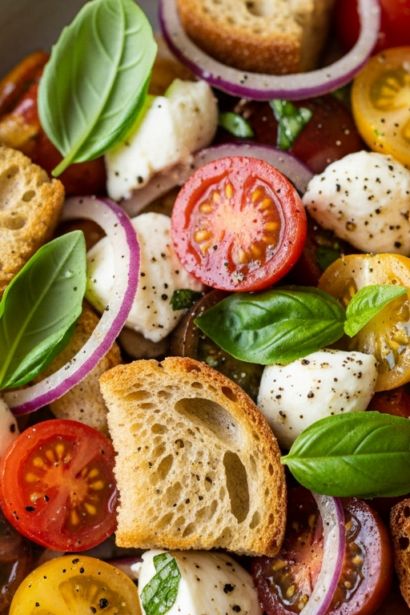 Sourdough Panzanella Salad
