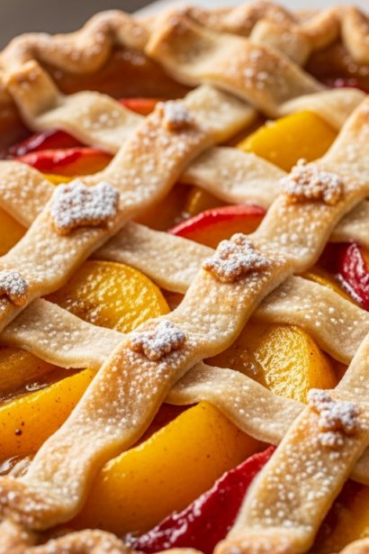 Canned Peach Pie