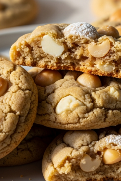 White Chocolate Macadamia Cookies