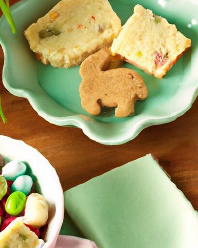 Hop Into Spring with Delicious Easter Bunny Blondies Recipe