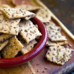 Crunchy & Nutty Flaxseed Crackers: Healthy Snacking Delight