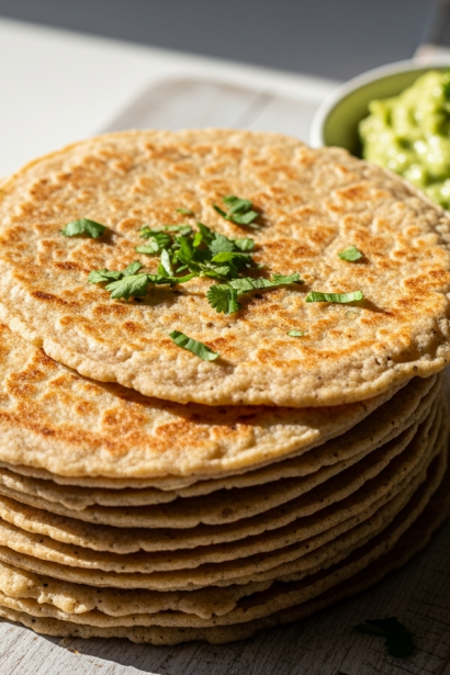 Coconut Flour Keto Tortillas