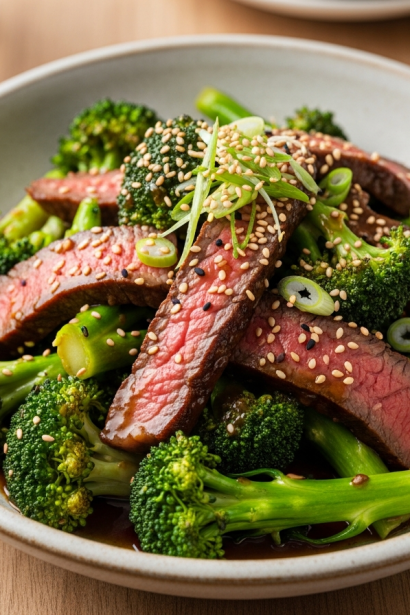 Cooker Beef Broccoli