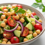 Chickpea Cucumber Salad