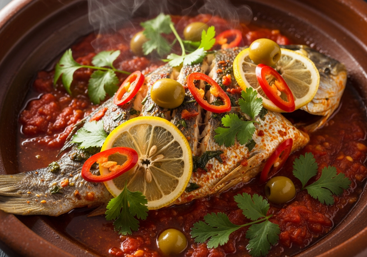 Spicy Moroccan Fish