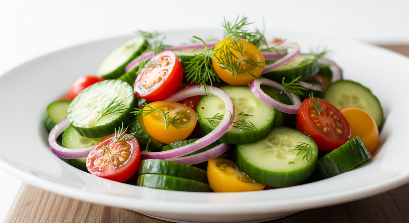 Cucumber Tomato Salad