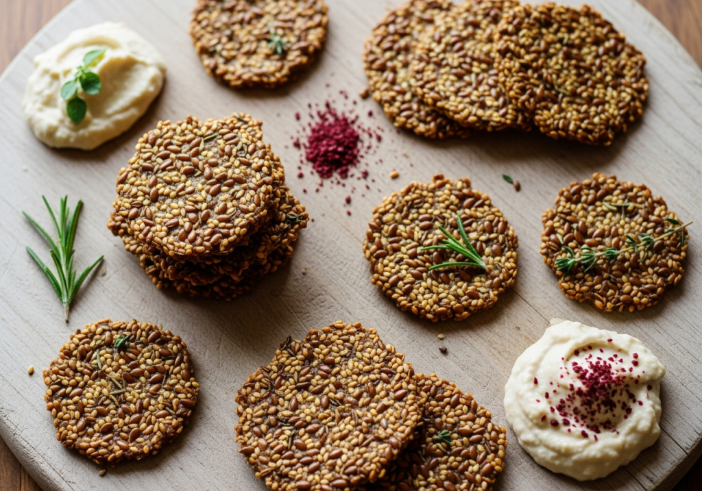 Flaxseed Crackers