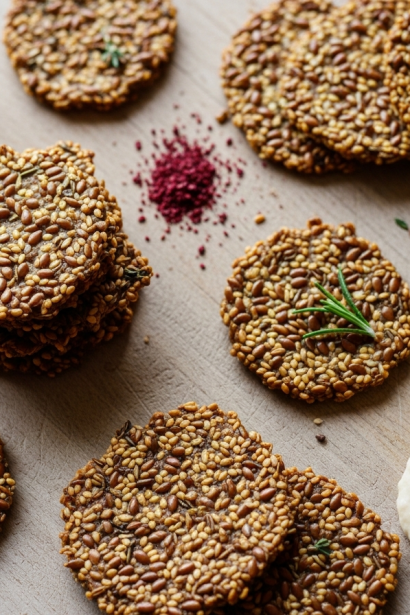 Flaxseed Crackers