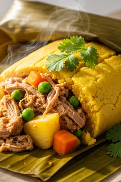 Antioquian Colombian Tamales