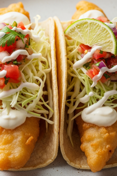 Ensenada-Style Fish Tacos