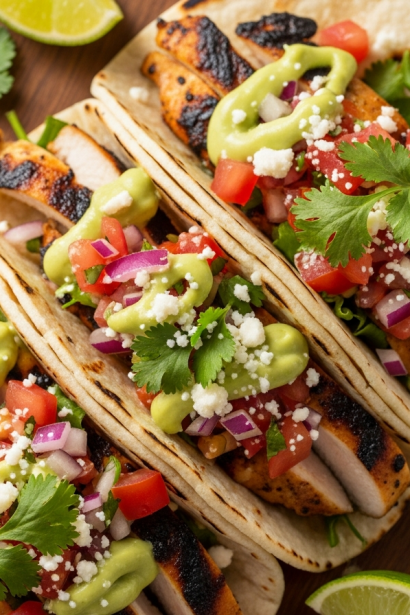 Grilled Chicken Tacos