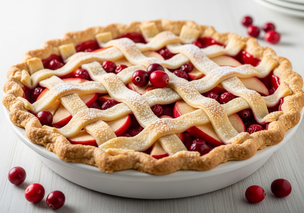 Apple Cranberry Pie
