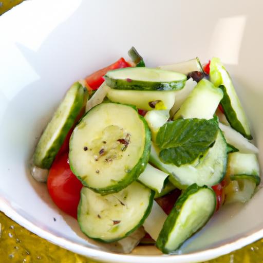 Fresh Mediterranean Cucumber Tomato Salad: A Vibrant Twist