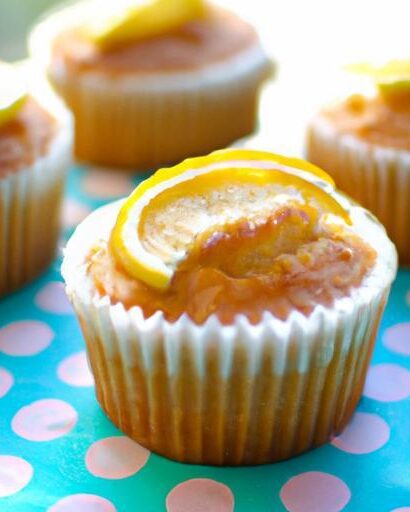 Zesty Gluten-Free Lemon Cupcakes: A Bright, Fresh Treat