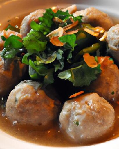 Bakso Unveiled: Indonesia’s Savory Meatball Delight Explored