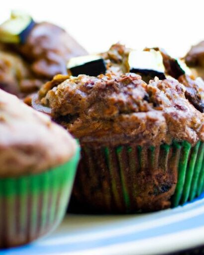 Decadent Zucchini Chocolate Chip Muffins: A Sweet Surprise