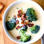 Cozy Up with Easy Broccoli Cheddar Soup from Spoon Fork Bacon