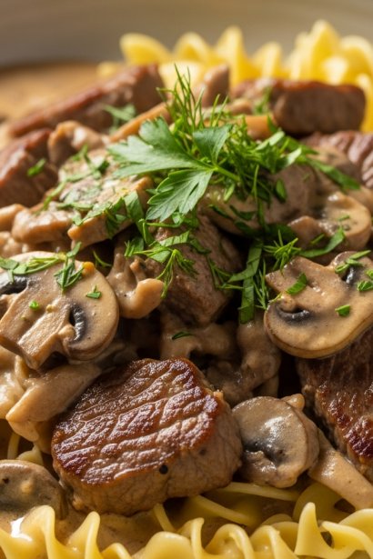 Beef Stroganoff