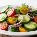 Cucumber Tomato Salad