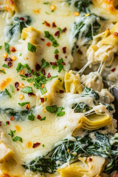 Crock Pot Spinach Artichoke Dip