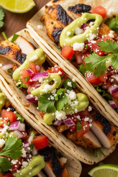 Grilled Chicken Tacos