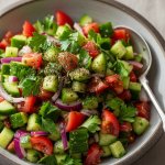 Persian Shirazi Salad