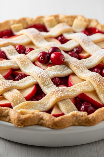 Apple Cranberry Pie
