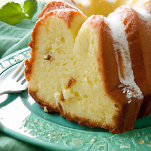The​ Secret to Moist Sour Cream Pound Cake Perfection