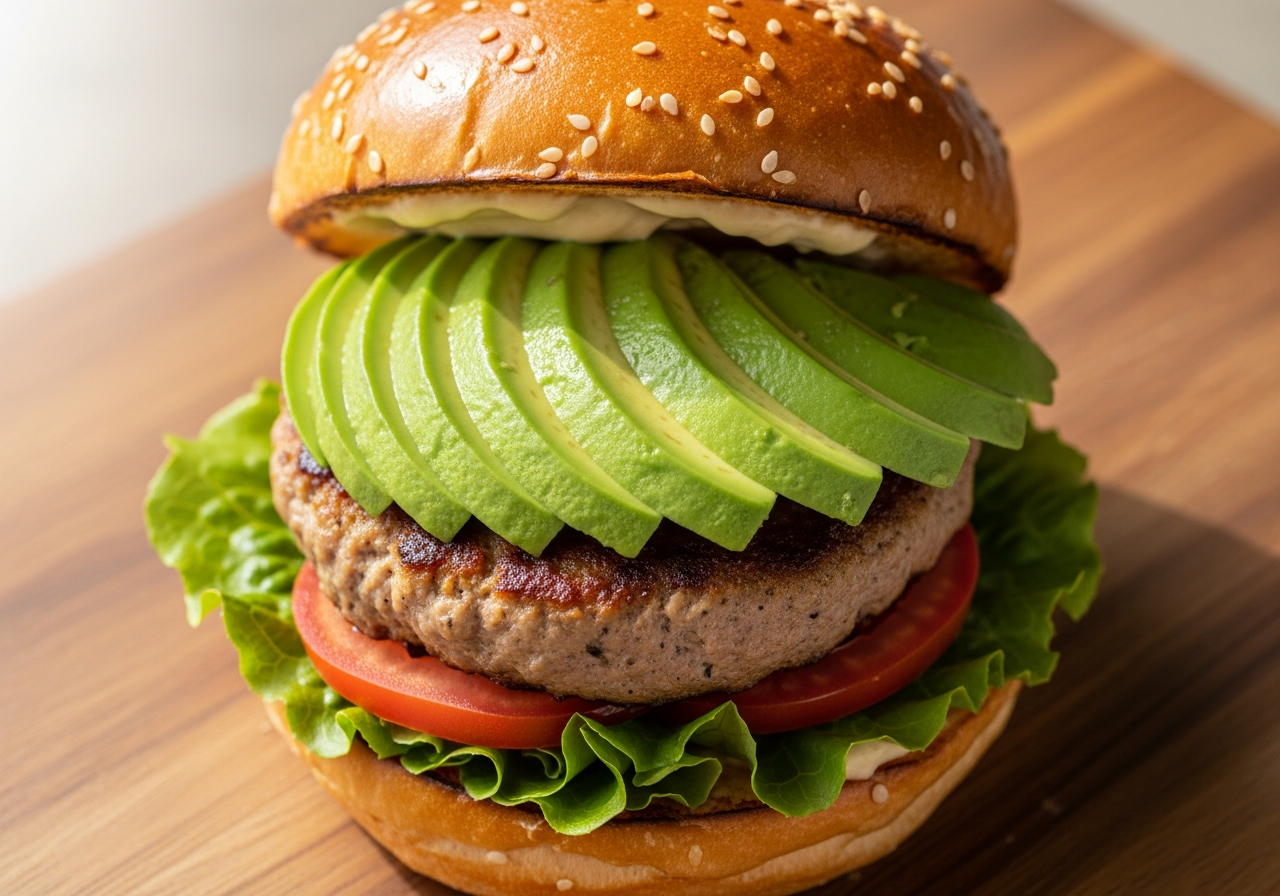 Avocado Turkey Burger