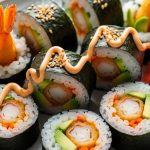 Shrimp Tempura Sushi Rolls