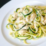 Creamy Keto Chicken Alfredo with Zucchini Noodle Bliss