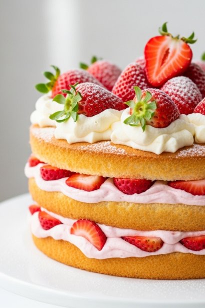 Strawberry Cake