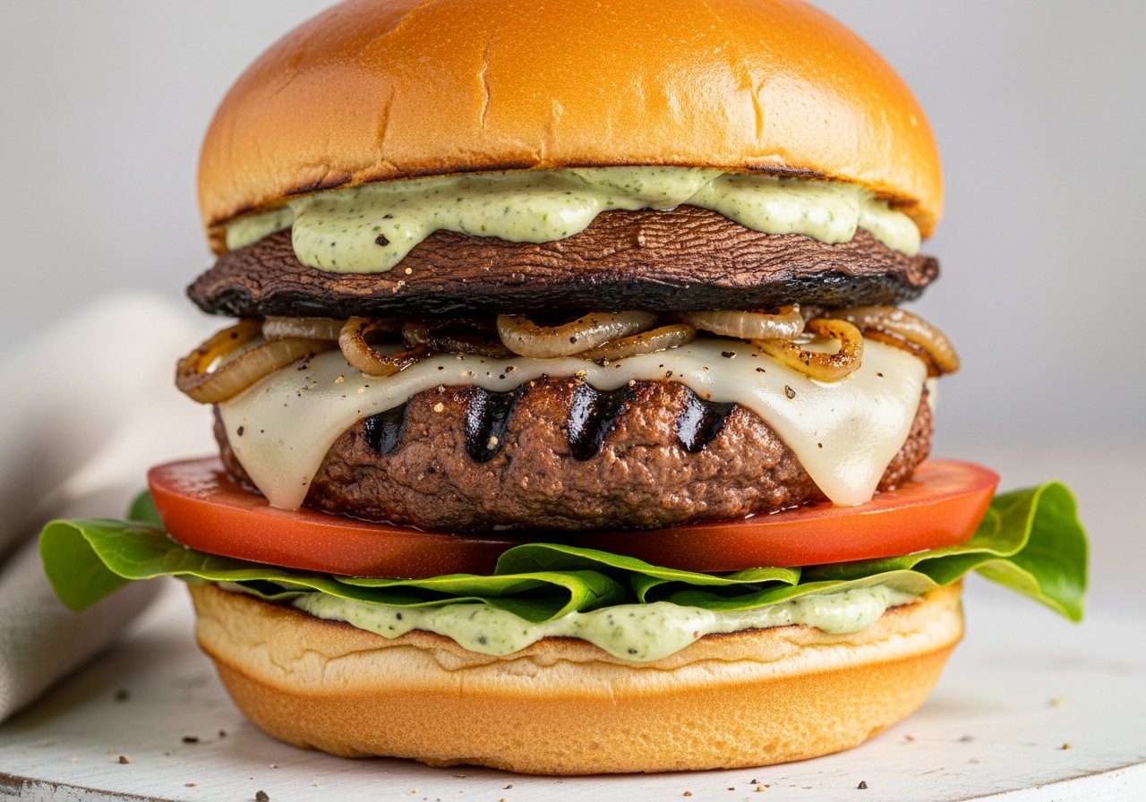 Grilled Portobello Burgers