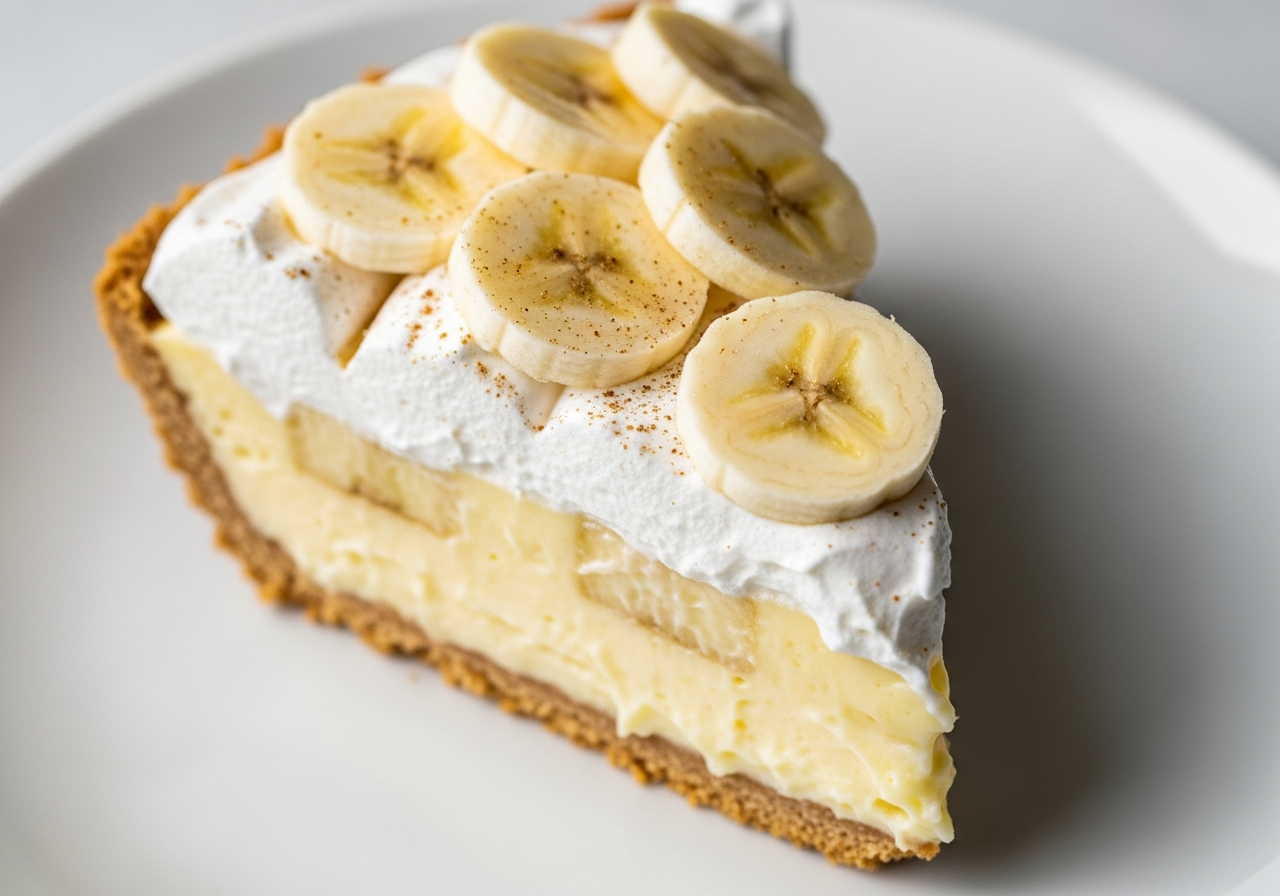 Vegan Banana Cream Pie