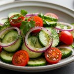 Cucumber Tomato Salad