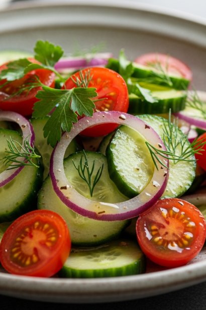 Cucumber Tomato Salad