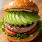 Avocado Turkey Burger
