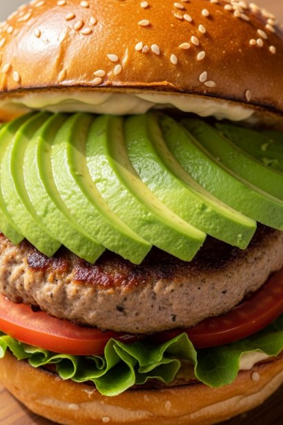 Avocado Turkey Burger