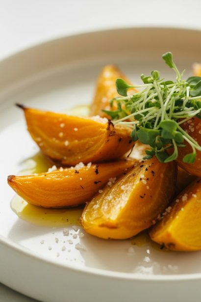 Roasted Golden Beets